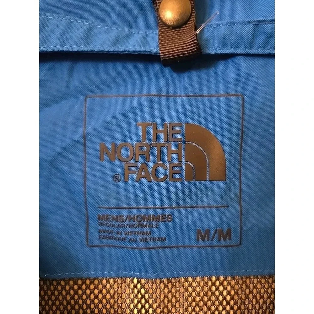THE NORTH FACE Blue Black Hooded Jacket RN 61661 CA 30516 Zip Men Size Medium‎